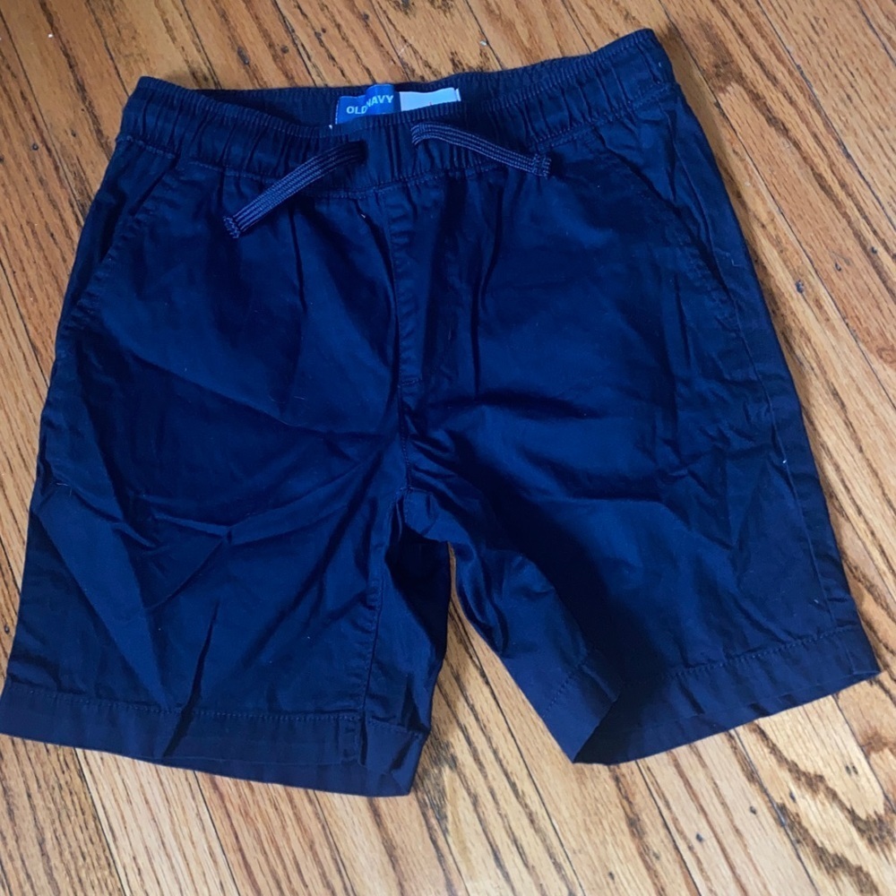 Old Navy Navy Blue Flat Front Shorts
